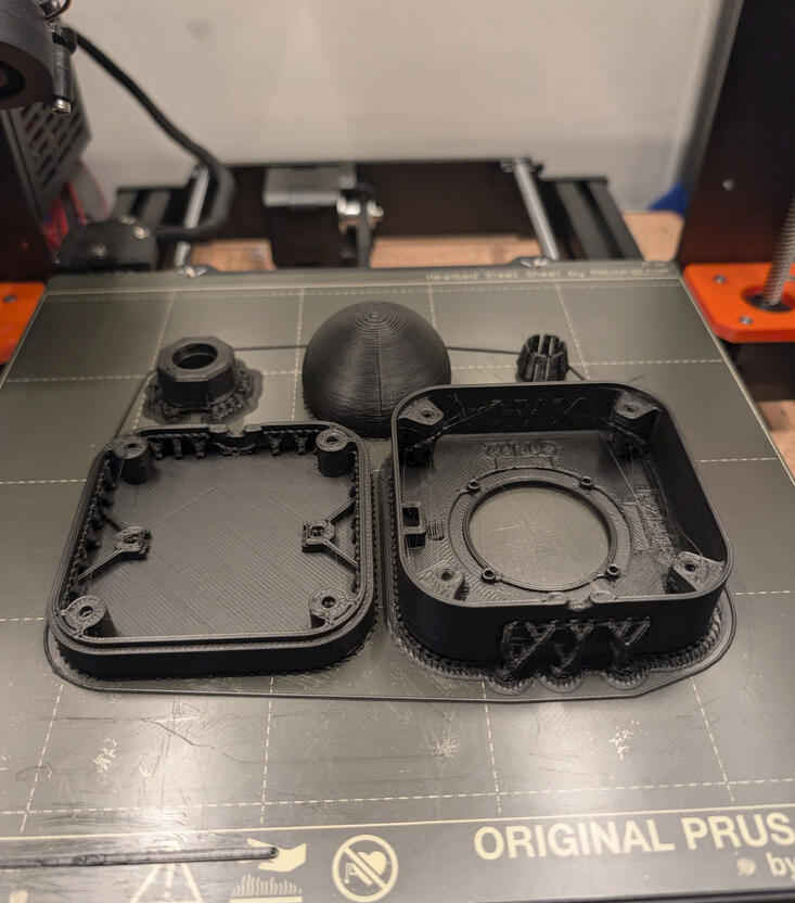 3D printing controller housing for customized controller.